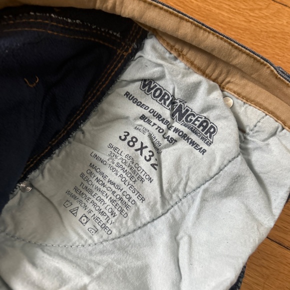 NWOT Work n Gear fleece lined jeans size 36 last pair - Picture 3 of 5